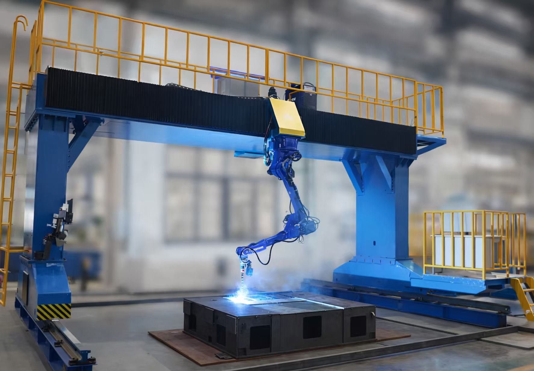 Welding Fabrication Scene