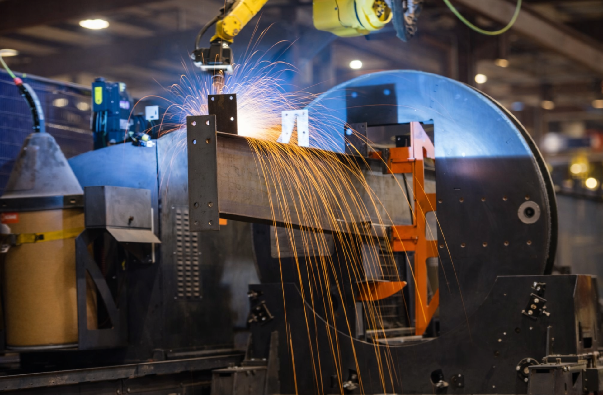 Welding Fabrication Scene - Professional Welding Equipment and Steel Fabrication Oakville