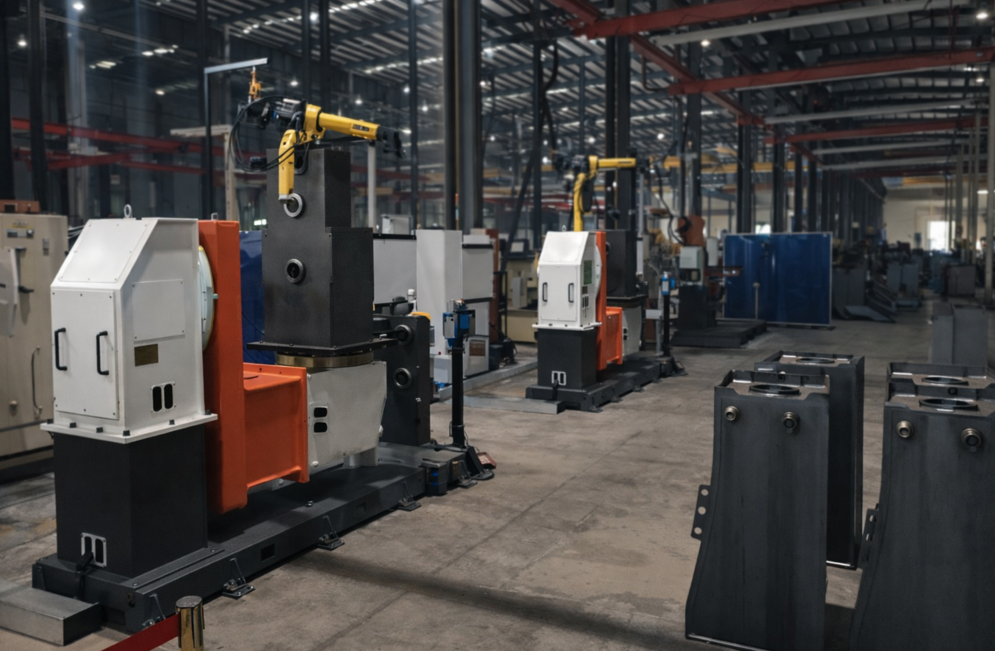 Excavator Bucket Lug Plate Robotic Welding System