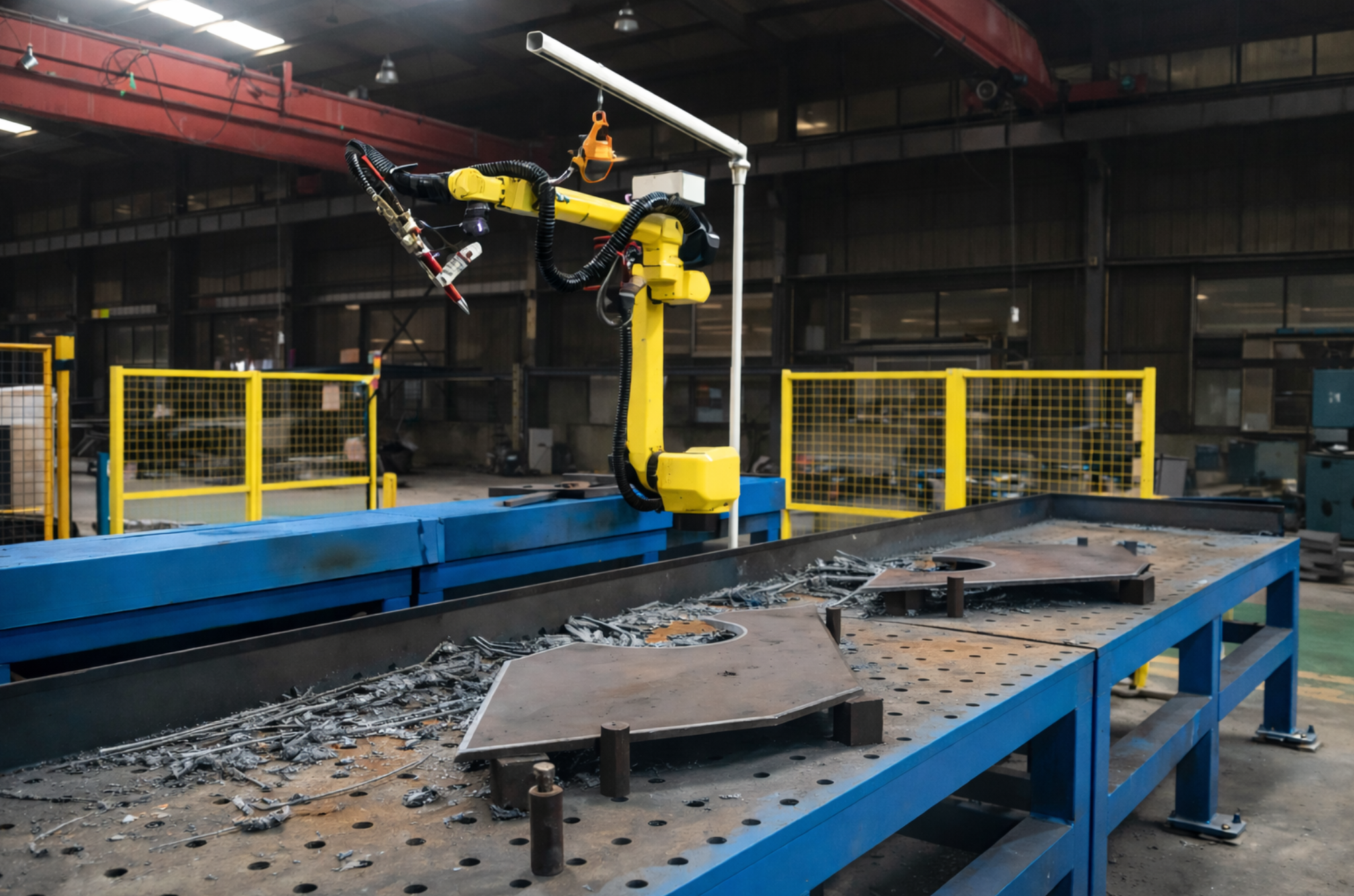 Robotic Flame Beveling System