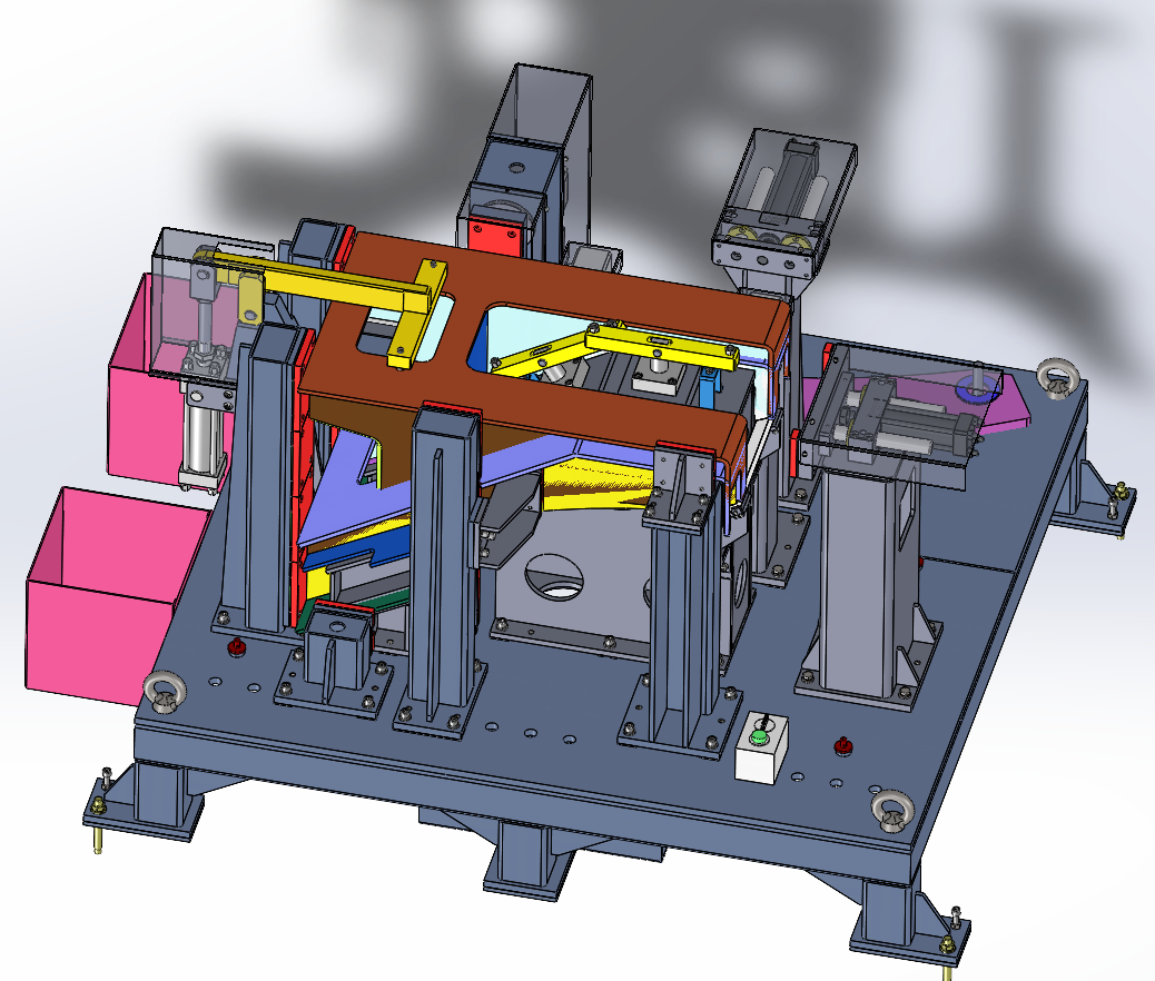 Turntable Rear Intermediate Assembly Fixture