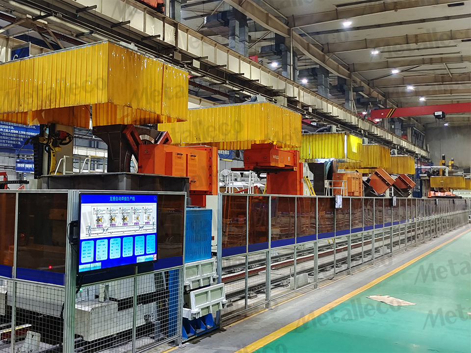 Tower Bearing Intelligent Welding Line