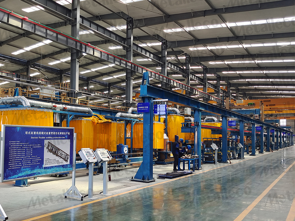 Crane Arm Intelligent Welding Production Line
