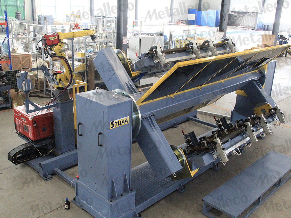 Robot Welding System for Underframe of Train