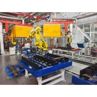 Forklift channel steel Welding Line