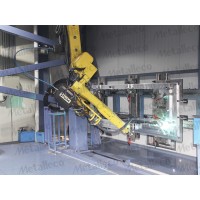 Robot Welding System for Train Doors (Aluminum)