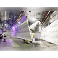 Robot Coating System for Wind Turbine Nacelle Cover